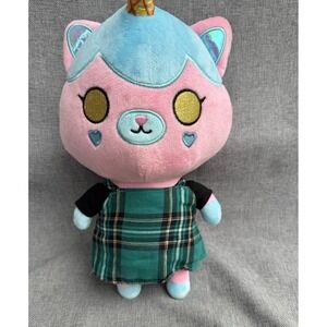 Krew District Rainbow Teddy Plush soft Toy Stuffed Animal‎ 12"